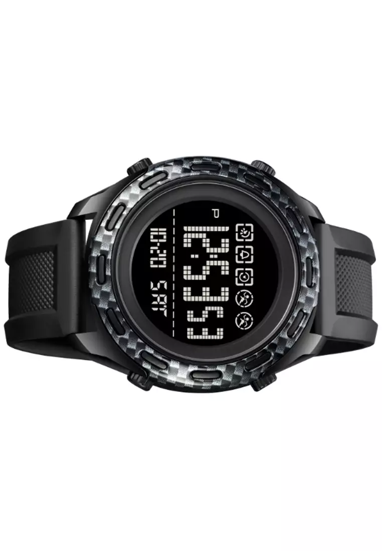 Jam Tangan Digital Pria Waterproof Many Function Strap Tali Material PU Silicone BL68 ORIGINAL