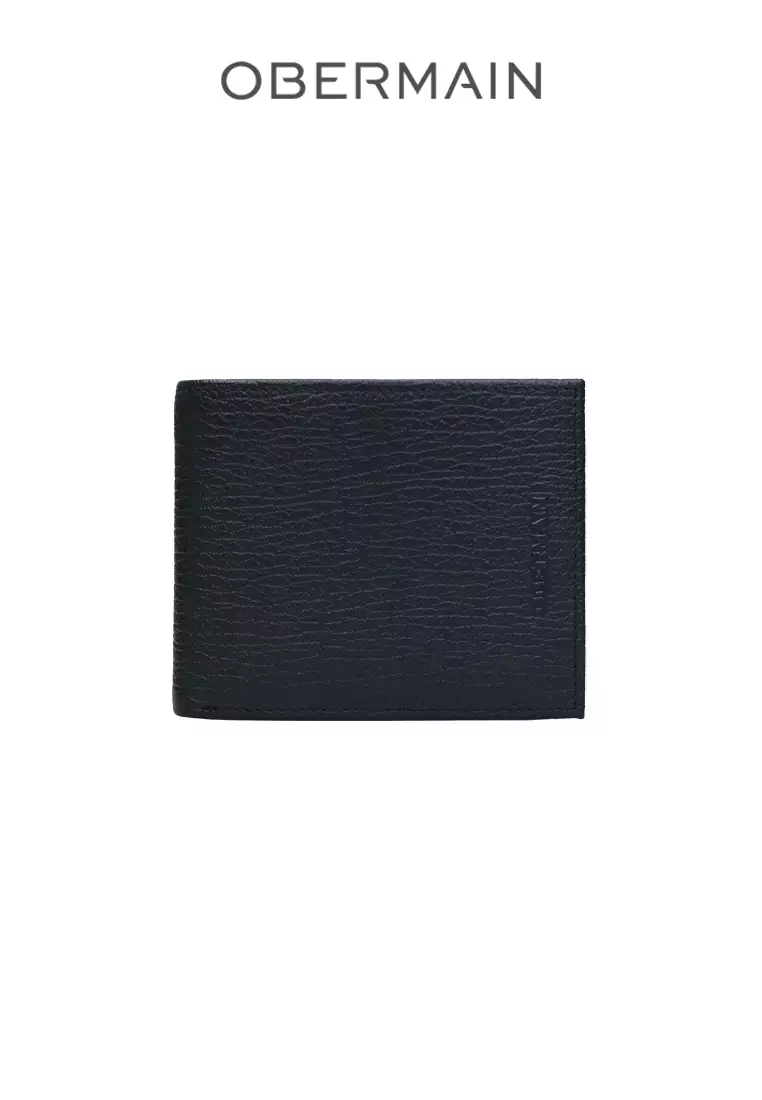 Men's Giftset RFID Wallet & 35MM Automatic Buckle Belt Free Cardholder Genuine Leather Black