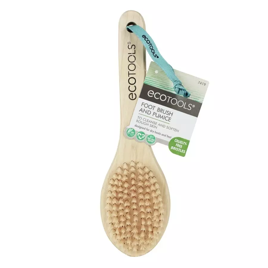 Eco Tools 7419 Bamboo Foot Brush & File