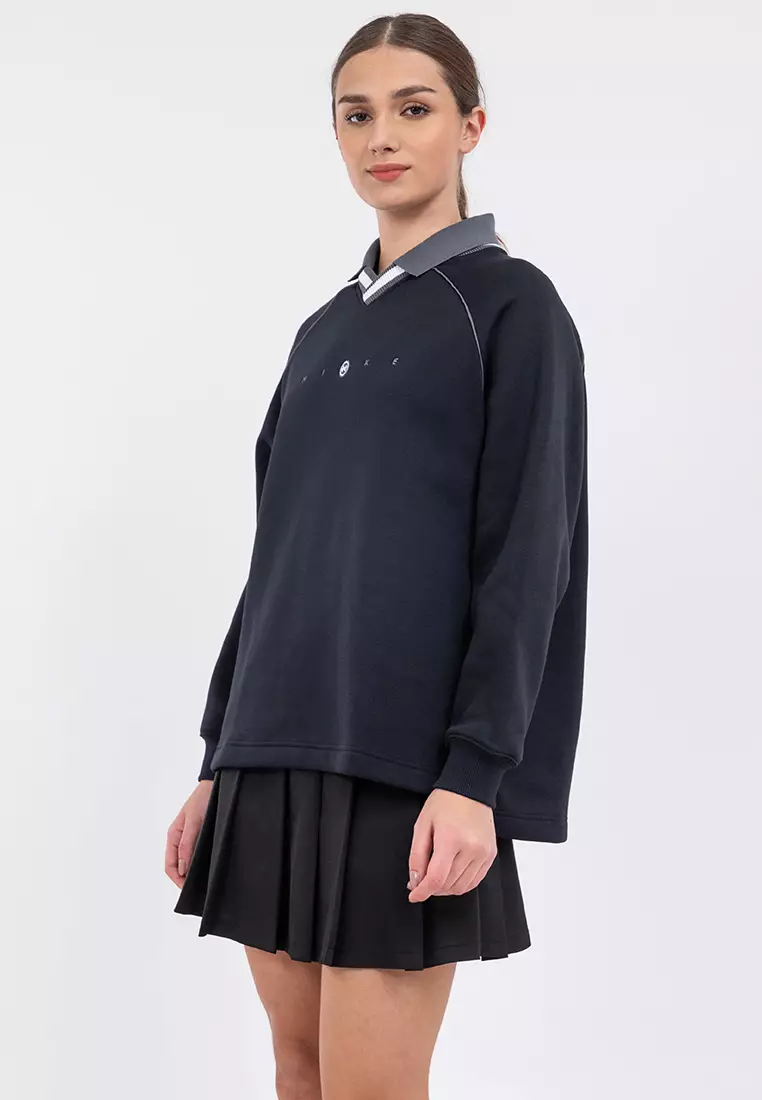 Phoenix Fleece Graphic Polo Top