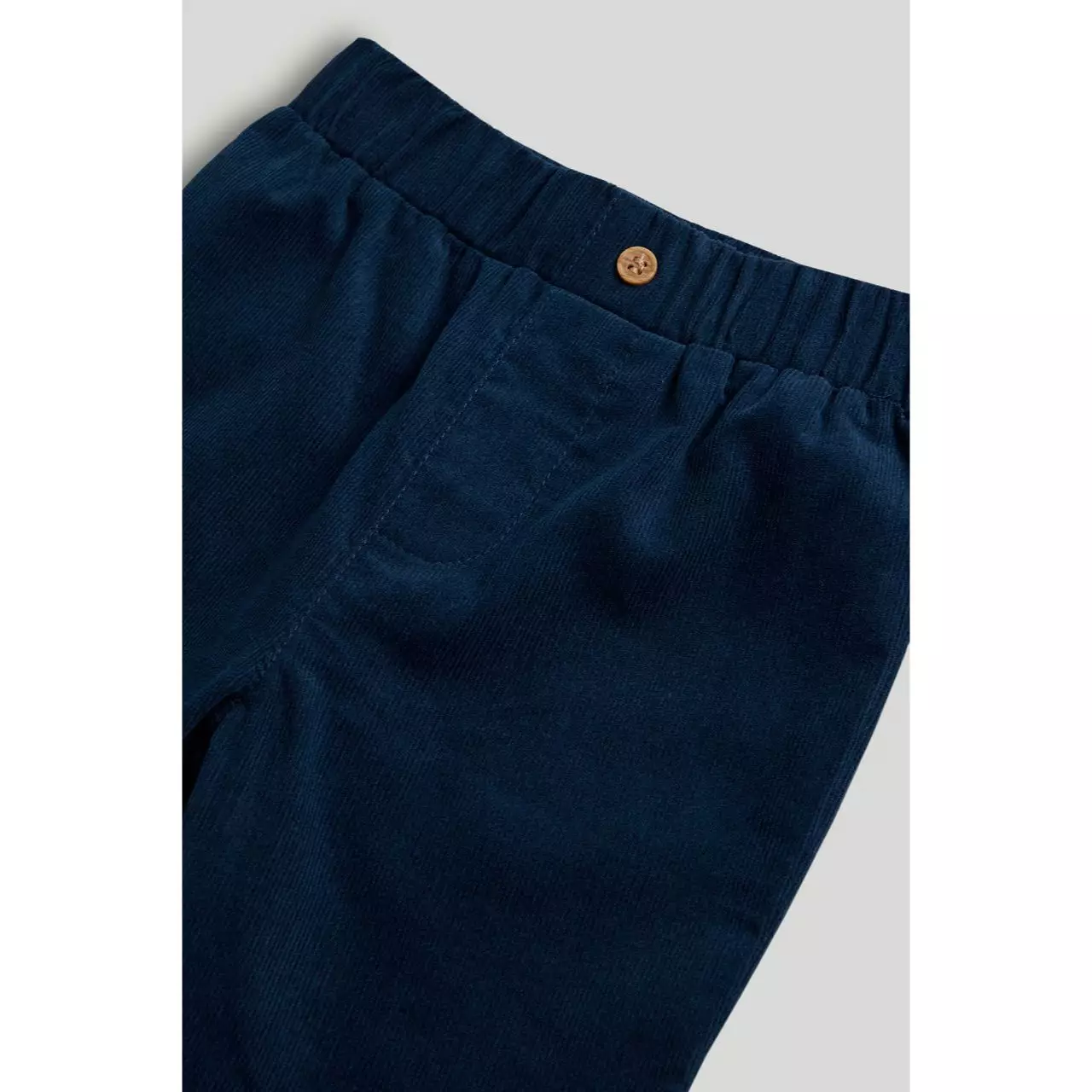 Mothercare Navy Trousers and Knitted Polo Outfit - Set Pakaian Bayi Laki-laki (Biru)
