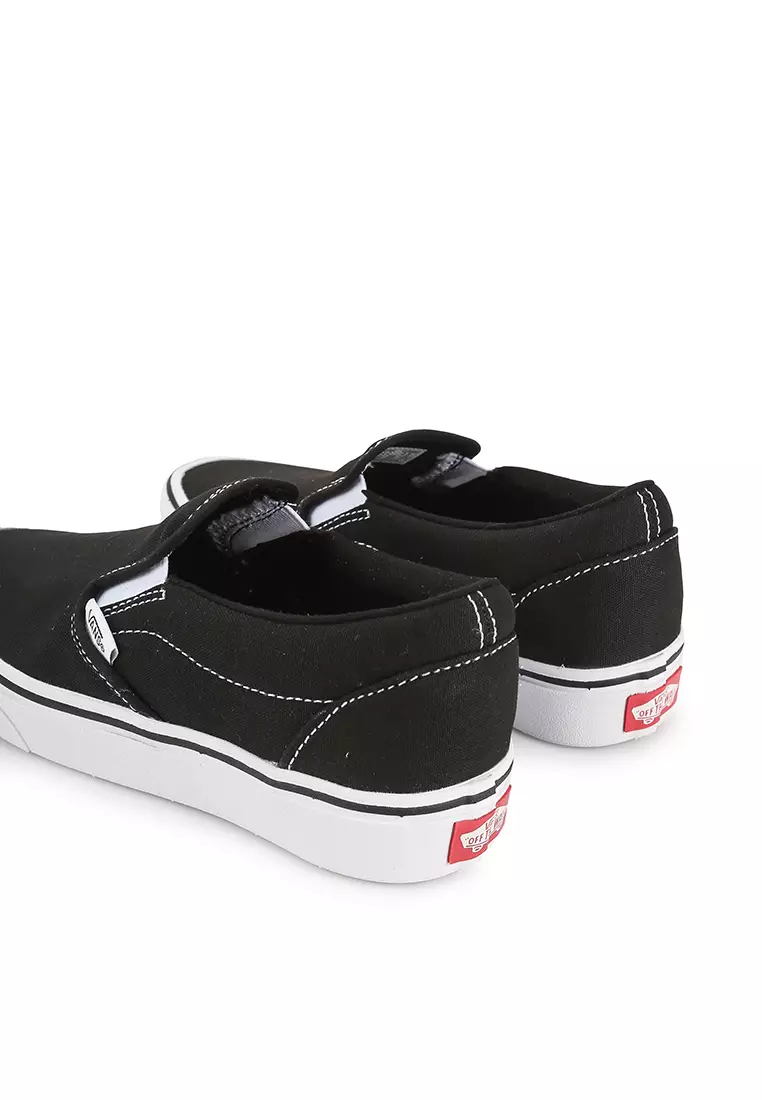 White slip on deals vans at journeys