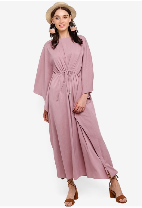 Model Gamis Batik Warna Pink - Simak Gambar Berikut