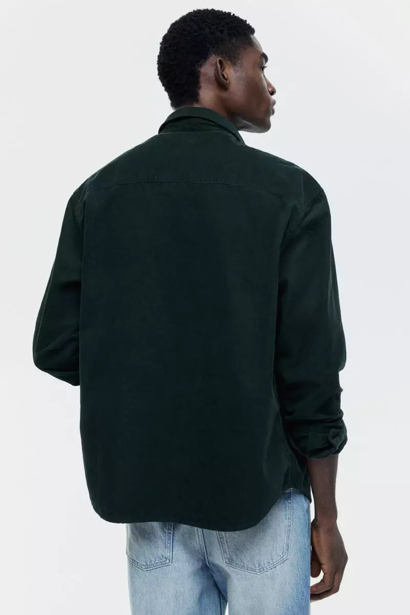 Regular Fit Corduroy shirt