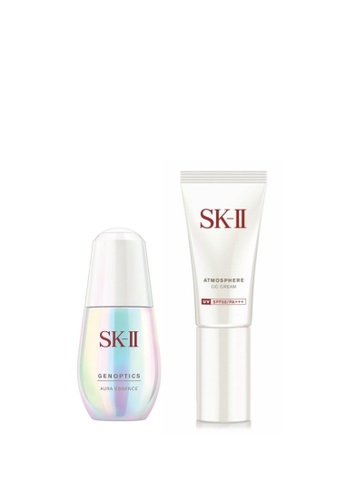 Buy Sk Ii Sk Ii Genoptics Aura Essence 30ml Sk Ii Atmosphere Cc Cream Spf 50 Pa 21 Online Zalora Singapore