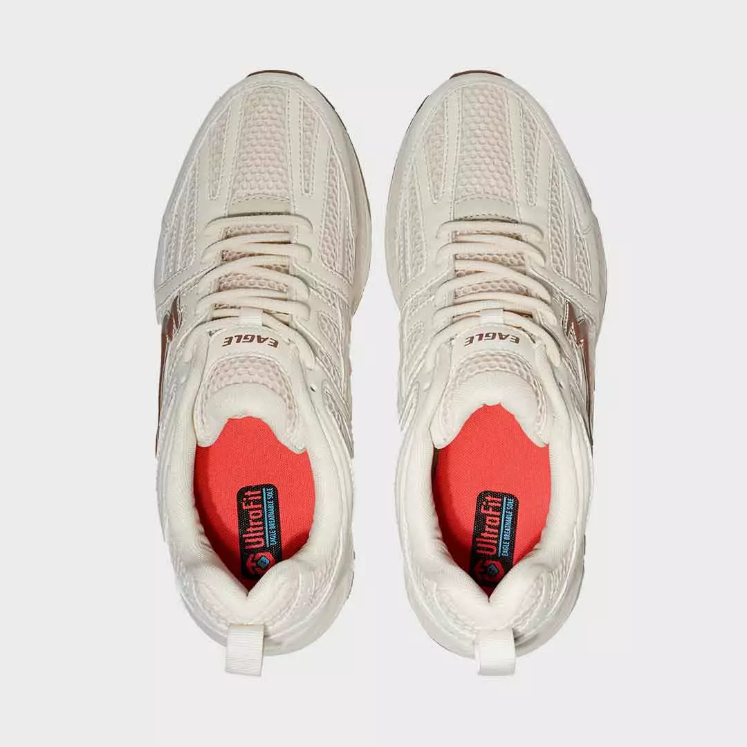 Eagle Sepatu Sneakers Lifestyle Velodrive - COKLAT/COKLAT MUDA