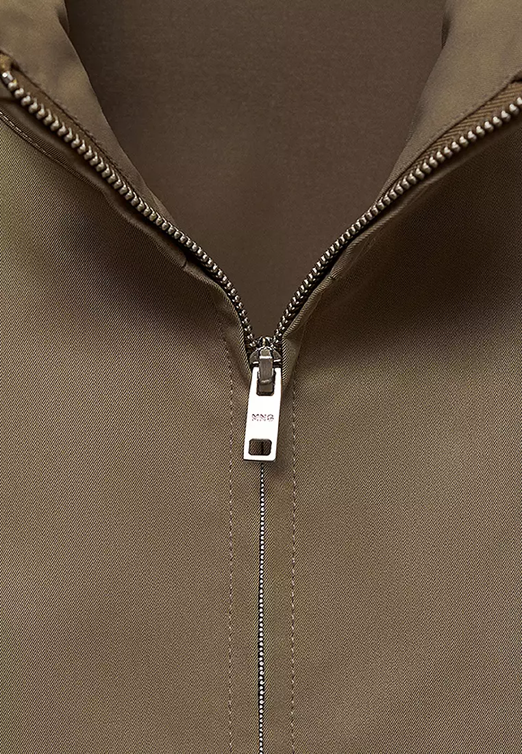 Water-Repellent Jacket With Zip