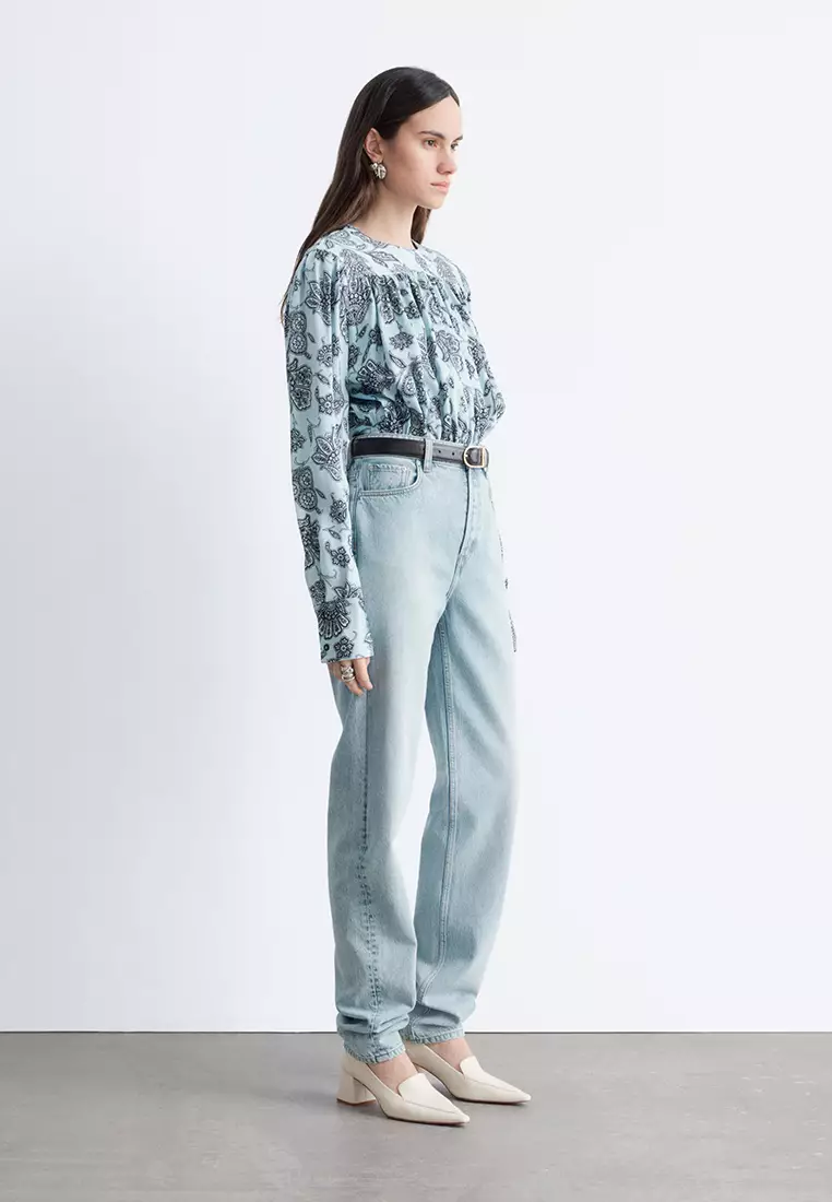 Gathered Blouse