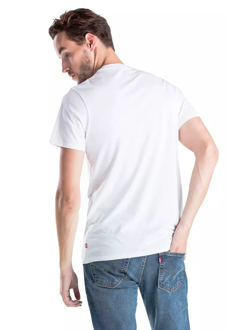 Levi's Graphic Set In Neck Hm Graphic White