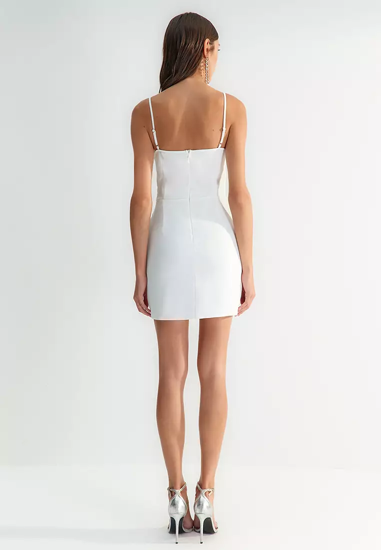 Sequined Cut Out Dress