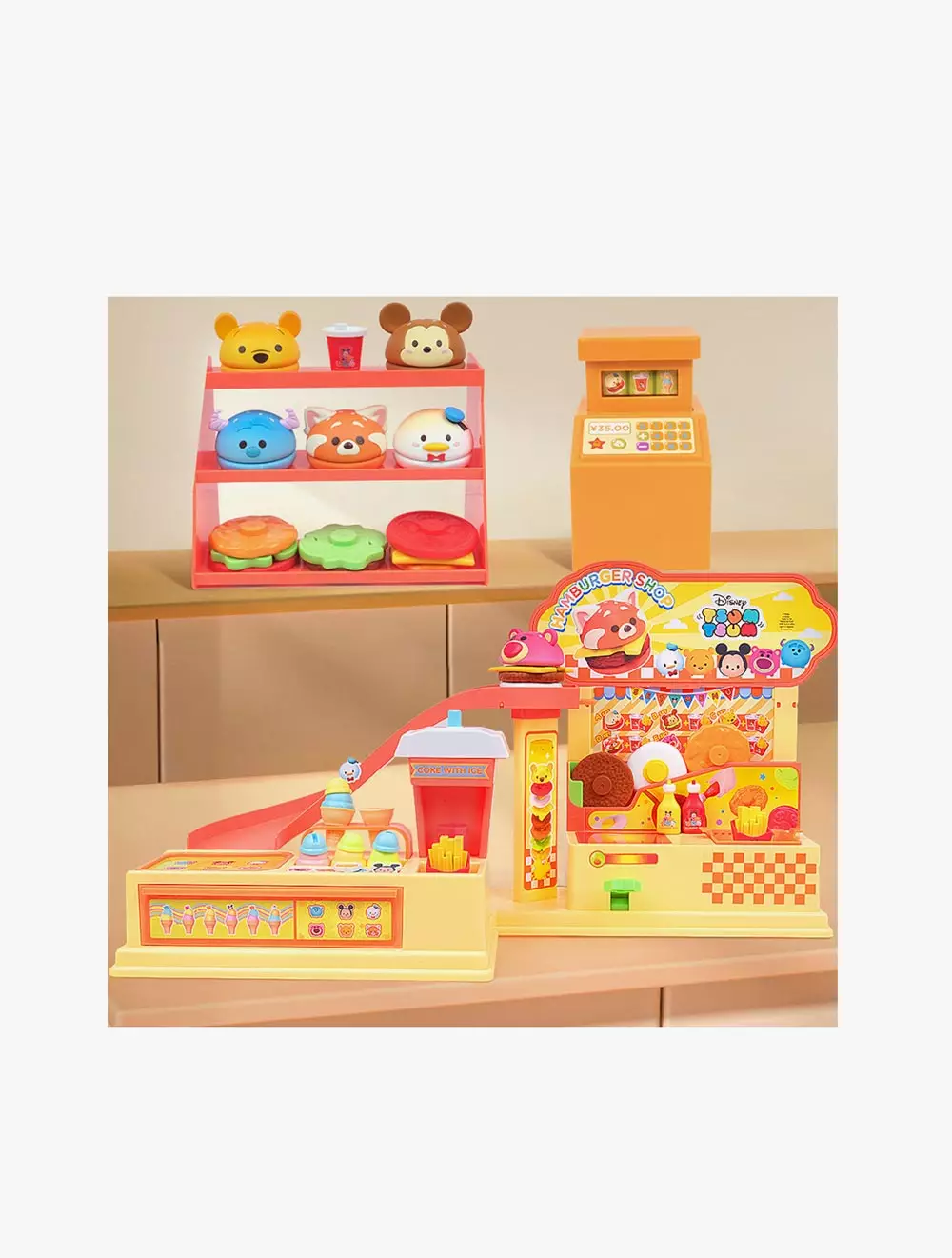 Disney Tsum Tsum Hamburger Shop Playset - GDL510201