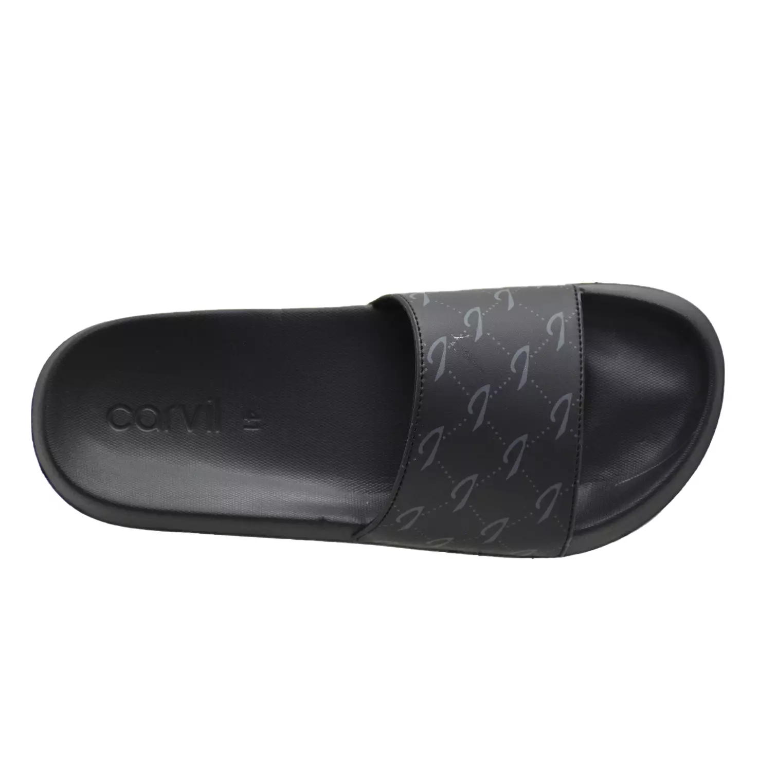 Carvil Sandal Slider Pria Getafe-SS Black