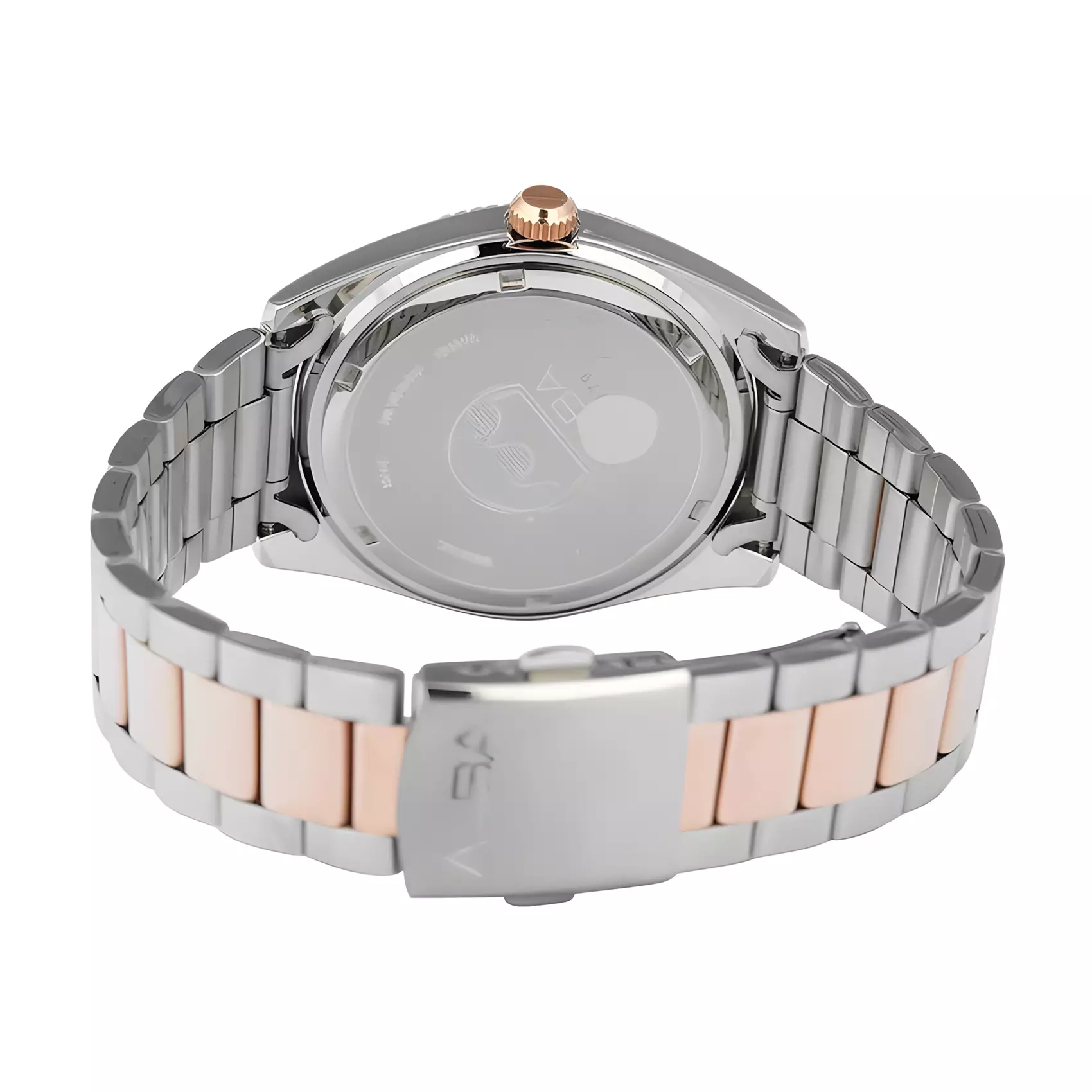 Alba Prestige - Jam Tangan Analog Pria - Silver  Rose Gold - All Stainless Steel - AS9S62X1