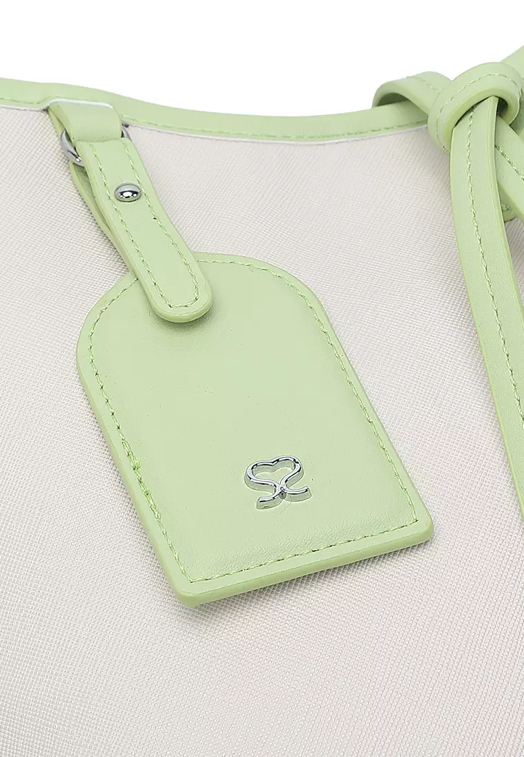 Women's Shoulder Bag / Top Handle Bag - Green
