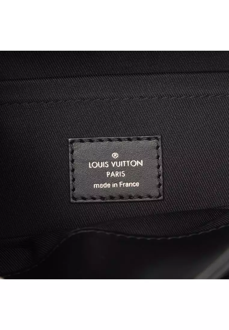 Pre-Loved Louis Vuitton Monogram Eclipse Steamer Pm