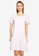 Noisy May purple Emilia Short Sleeves Skater Dress 482FEAA6E35572GS_1