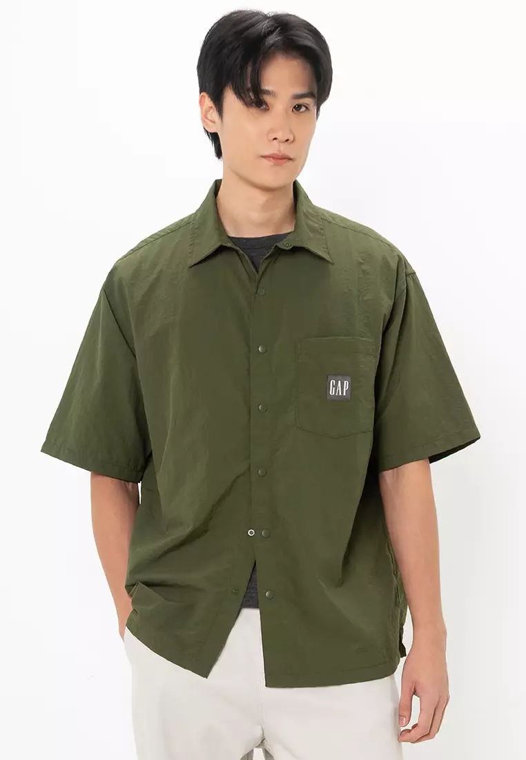 Japan Short Sleeve Snap Shirt