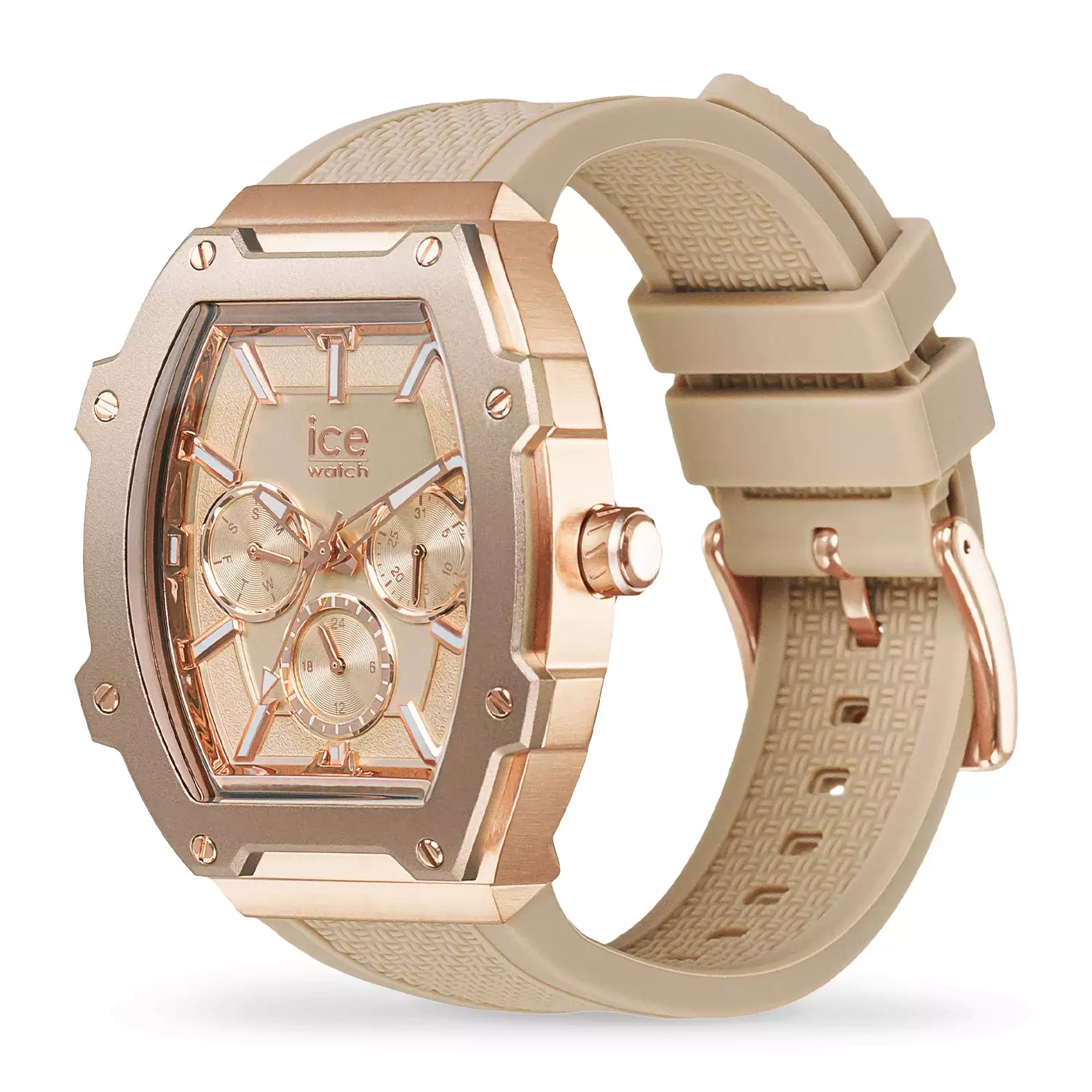 Jam Tangan Wanita Ice Watch ICE Boliday - Timeless Taupe 40mm [023899]