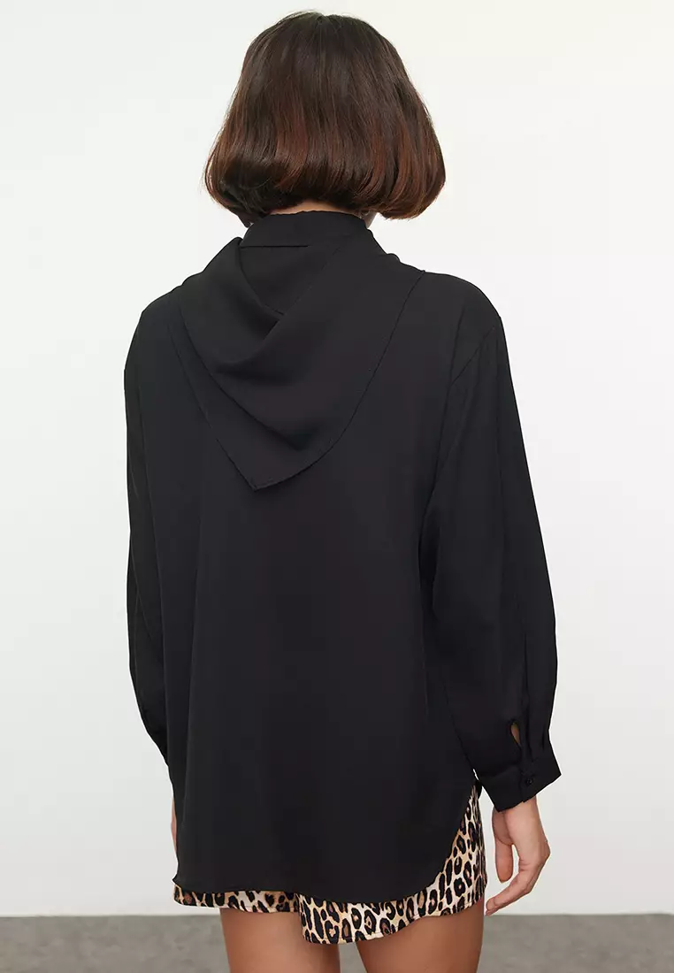 Long Sleeves Chiffon Shirt