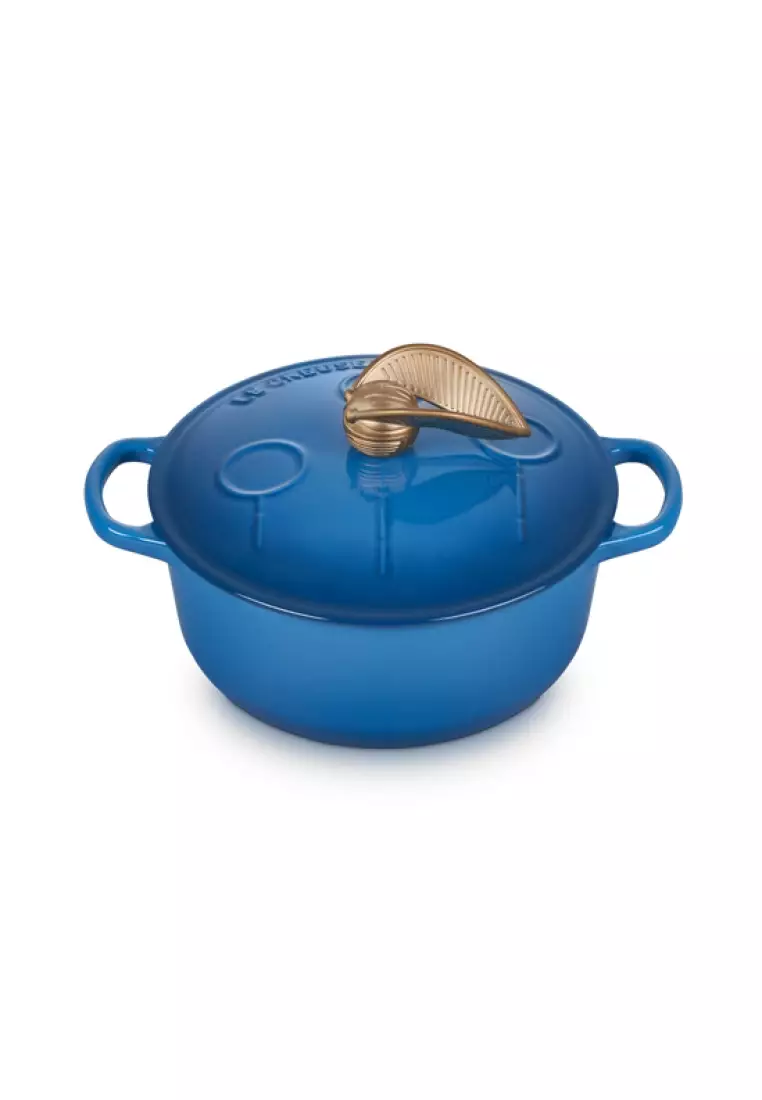 Le Creuset Le Creuset Harry Potter™ Quidditch Marseille Blue Cast Iron
