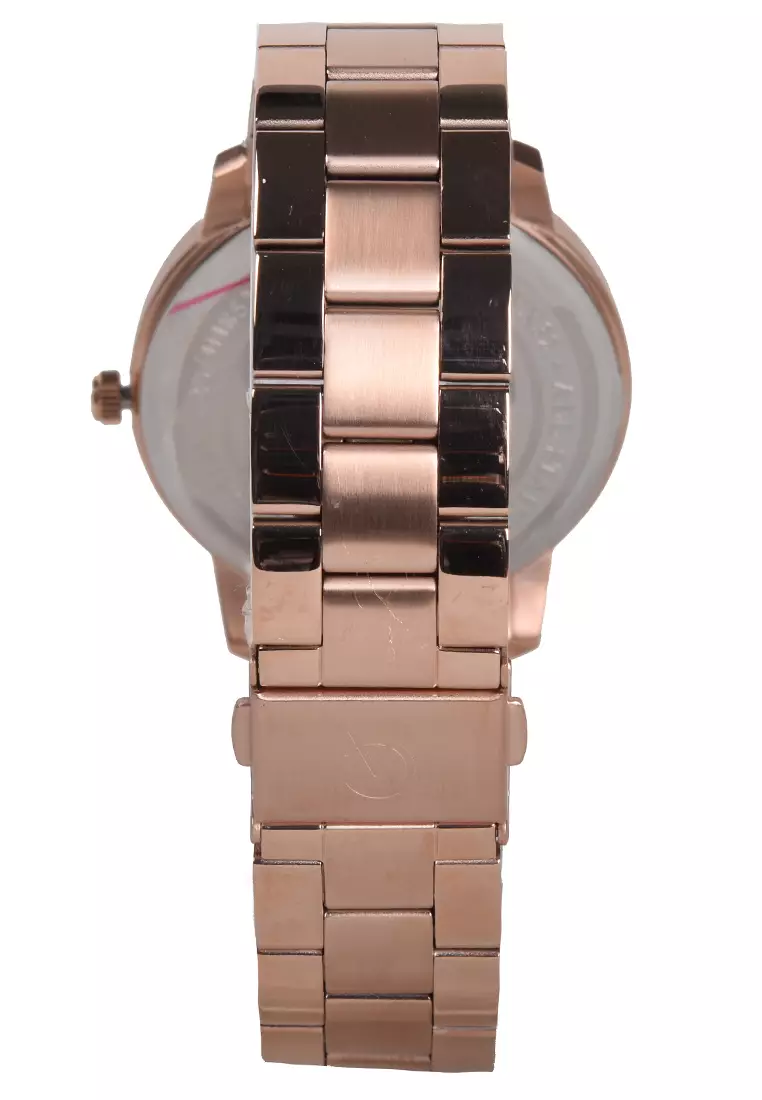 Alexandre Christie - Jam Tangan Pria - Rosegold - Stainless Steel Bracelet - 8645MDBRGSL
