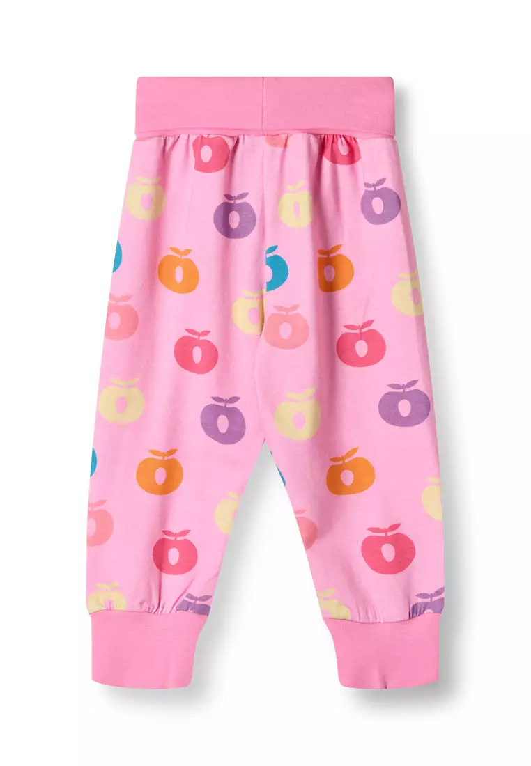 Ulm pants for baby with apples