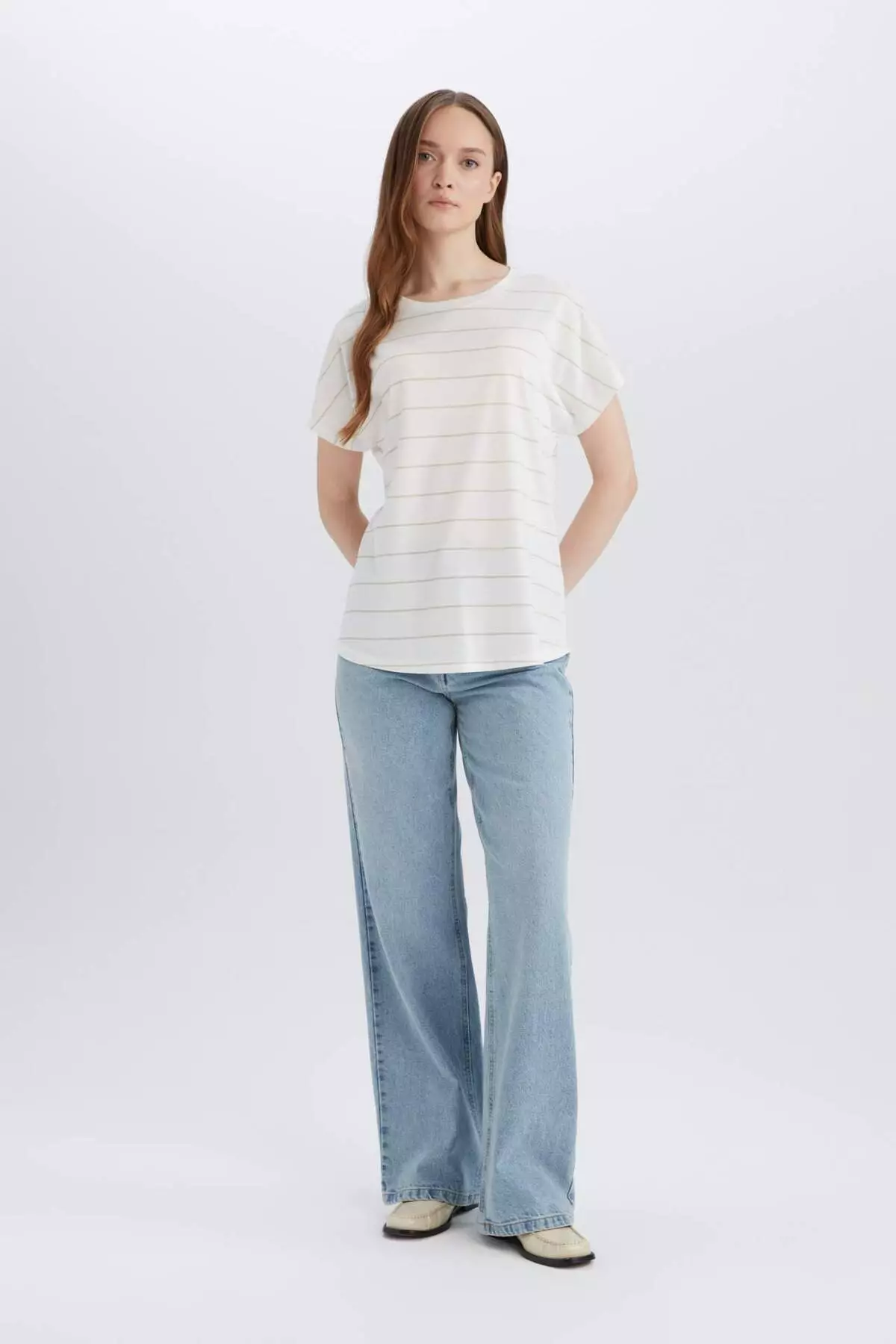 Crew Neck Short Sleeve T-Shirt E6075Ax25Sp