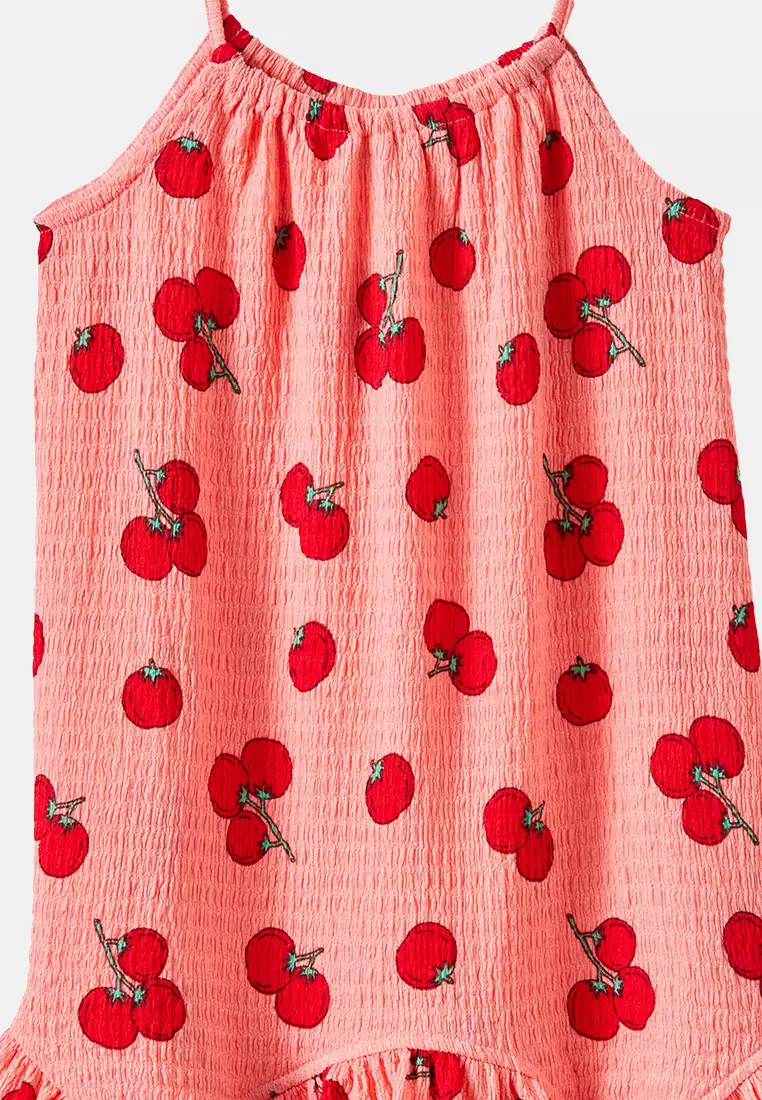 Hazel Scalloped Sleeveless Dress