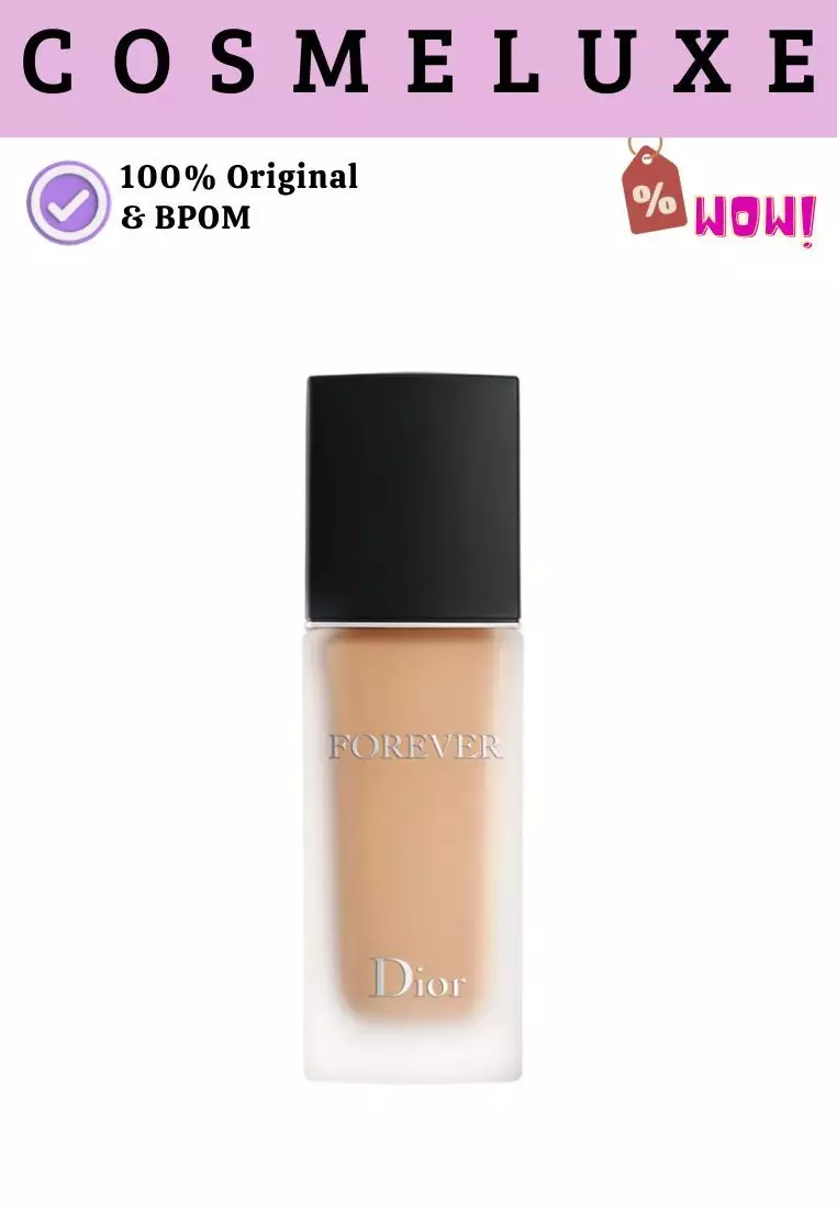 Dior Forever No-Transfer 24H Wear Matte Foundation • 30ml 2.5W Warm