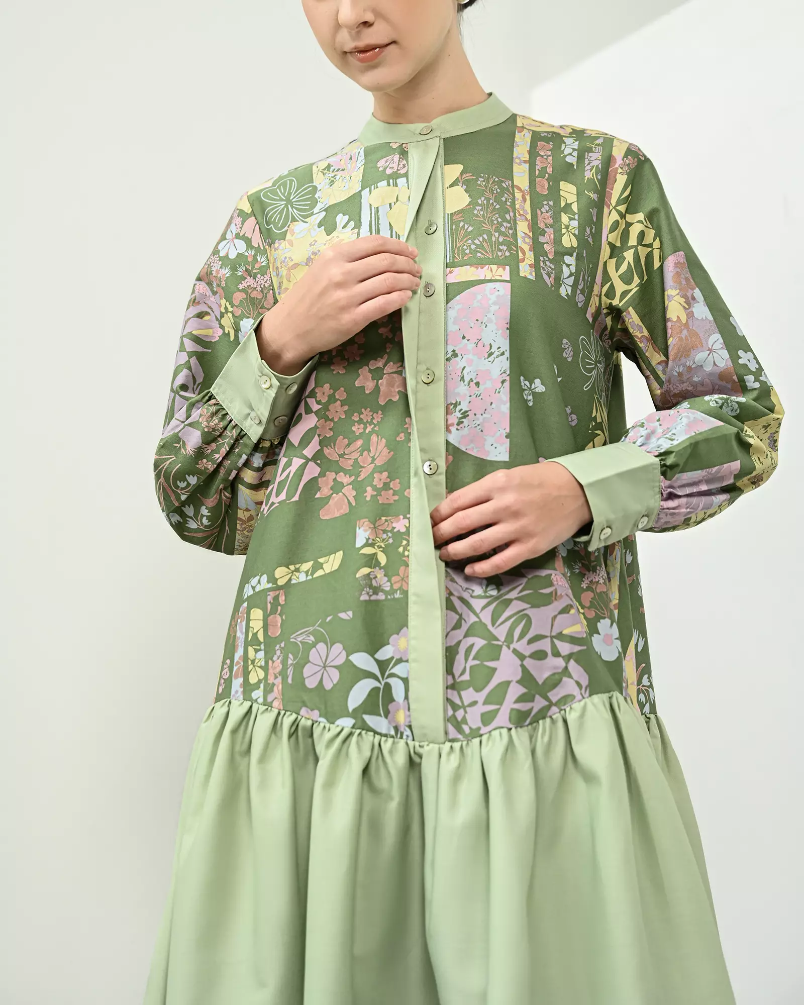 Geulis.id AIREL TUNIC - Green