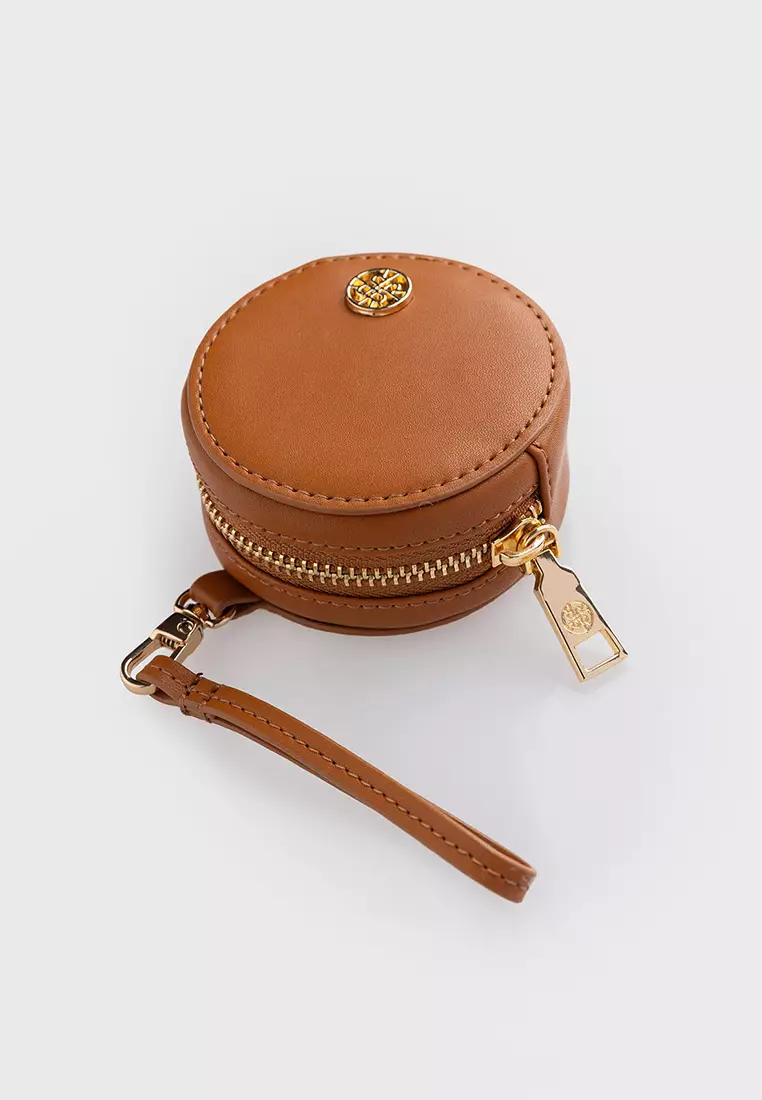 Ria Miranda Ivory Zia Rotund Coin Purse