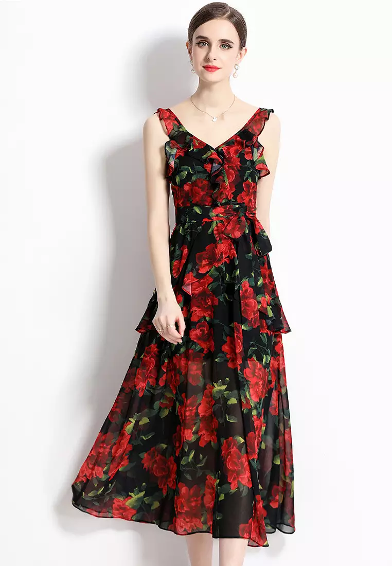 Chiffon floral cheap