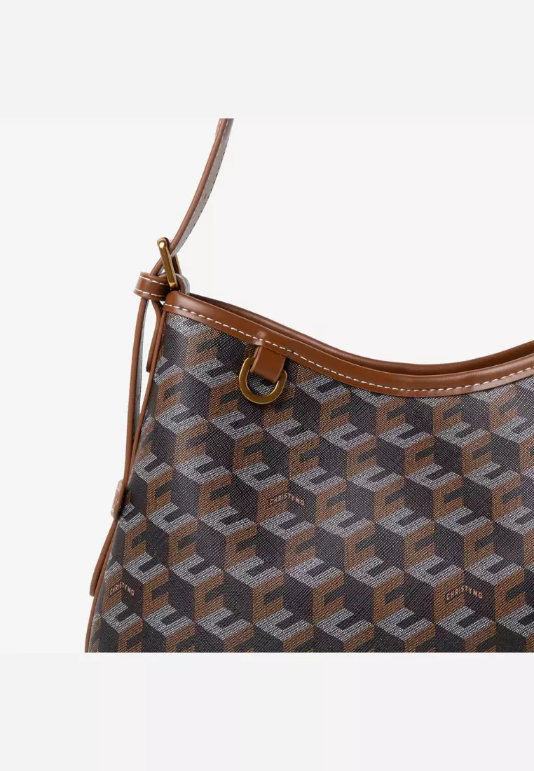 Nico Shoulder Bag Walnut Brown