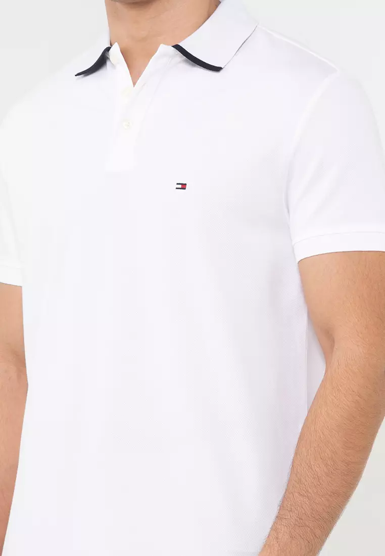 Buy Tommy Hilfiger Monotype Undercollar Reg Polo 2024 Online | ZALORA ...