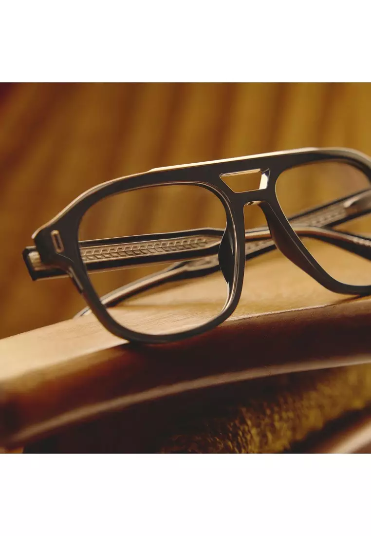 QUAY Spin Off Optical Eyeglasses - Black