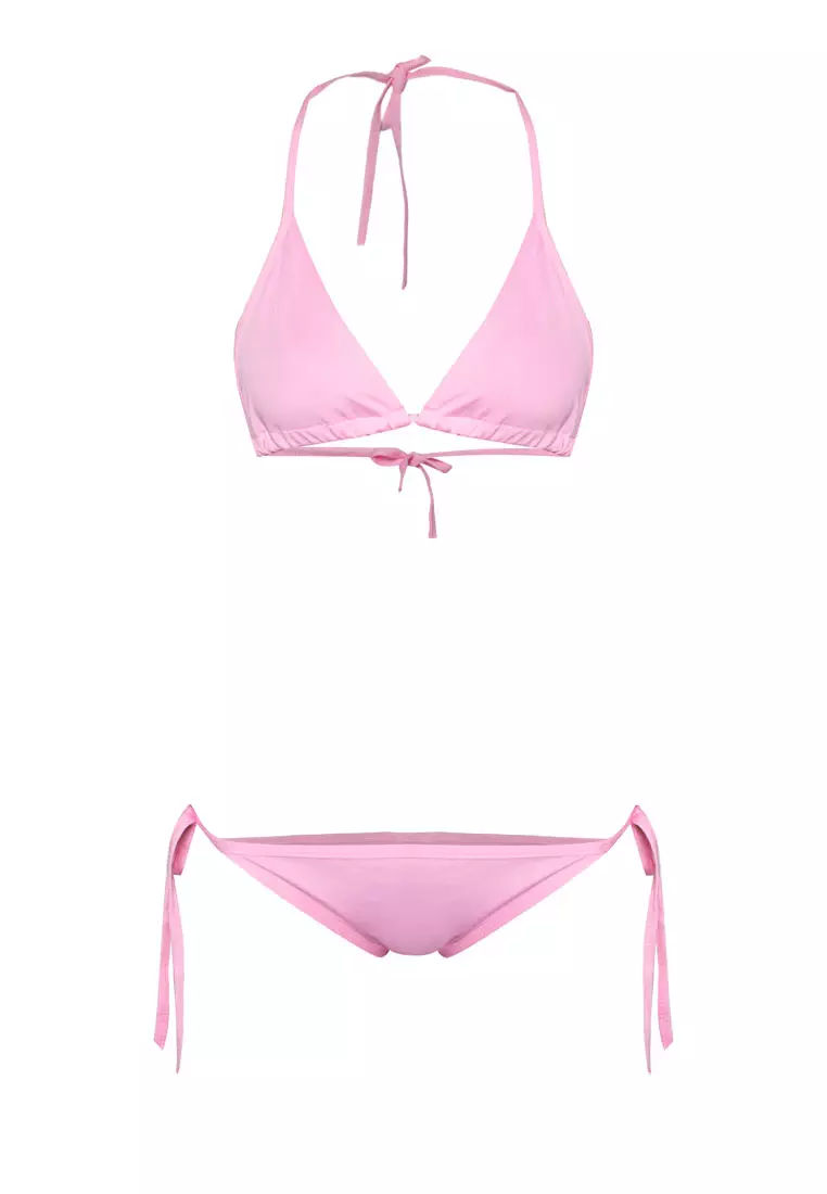 PINK N' PROPER Basic Triangle Bikini Set 2024 | Buy PINK N' PROPER ...