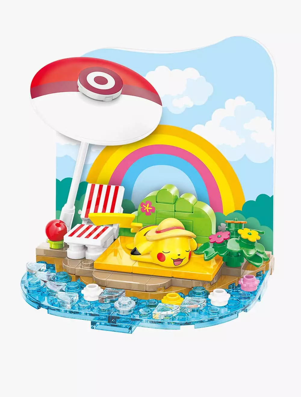 QMAN Sunbath Pikachu - QMNK20222 - Multicolor