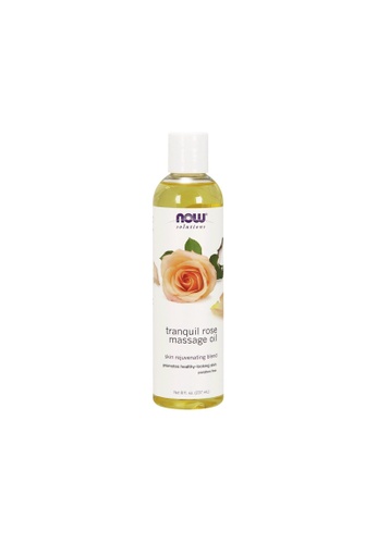 Now Foods Now Foods, Tranquil Rose Massage Oil, 8 fl oz (237 ml) BDA14ES312C81EGS_1