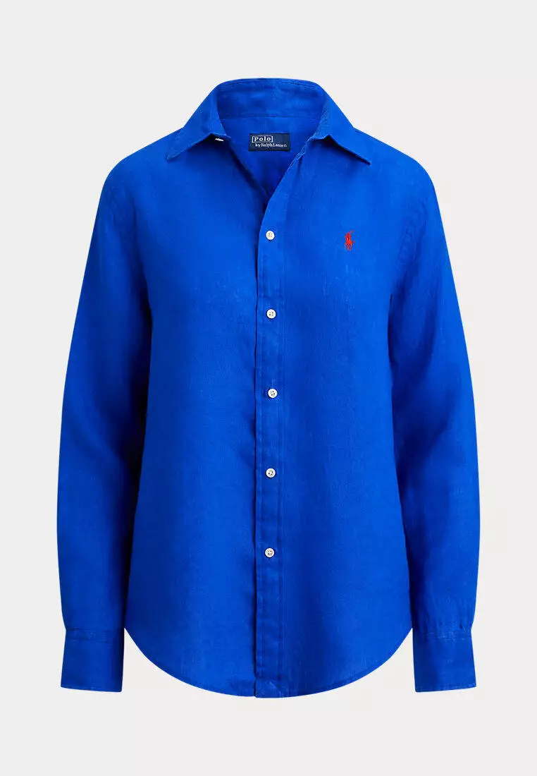Buy Polo Ralph Lauren Classic Fit Linen Shirt 2026 Online | ZALORA