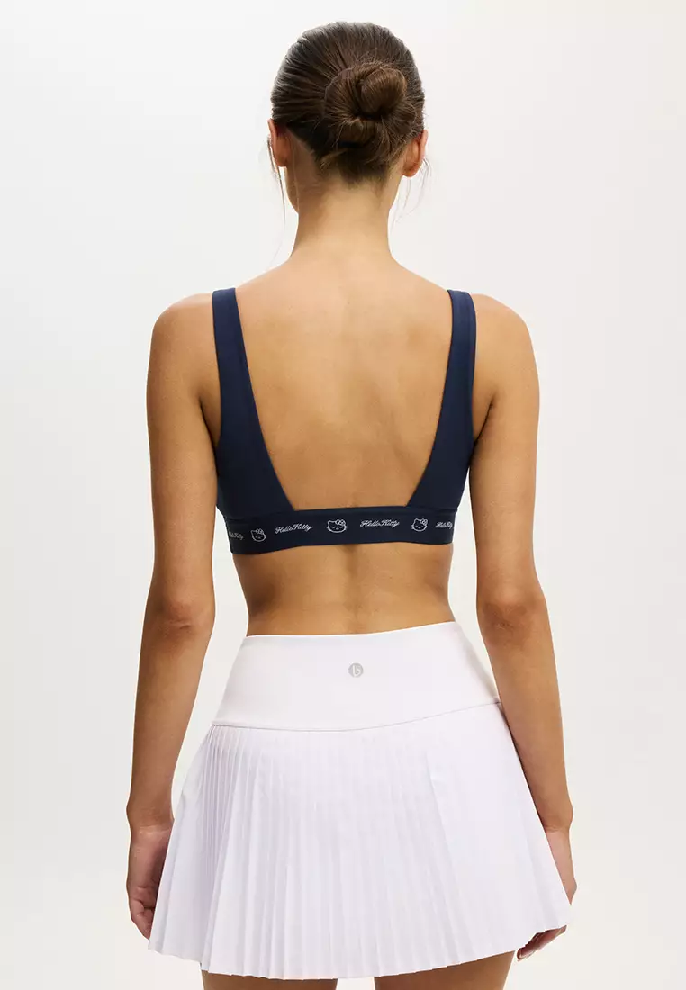 Ultra Soft Deep Plunge Crop Bra