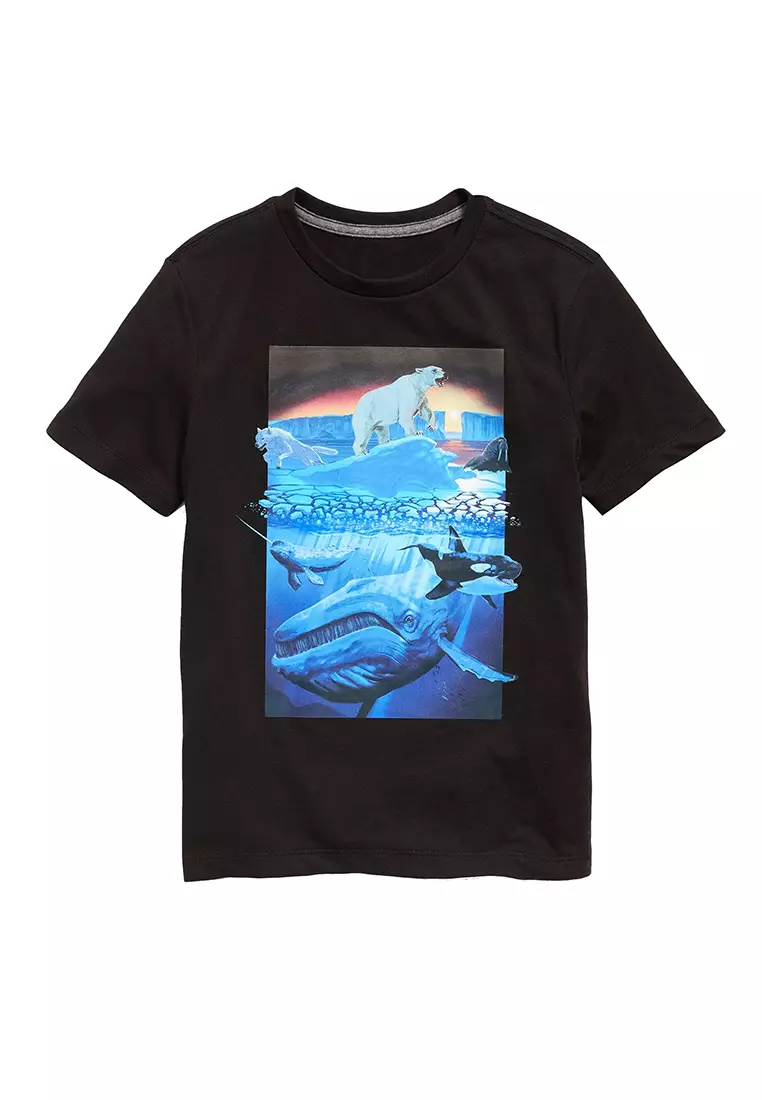 old navy fish shirt