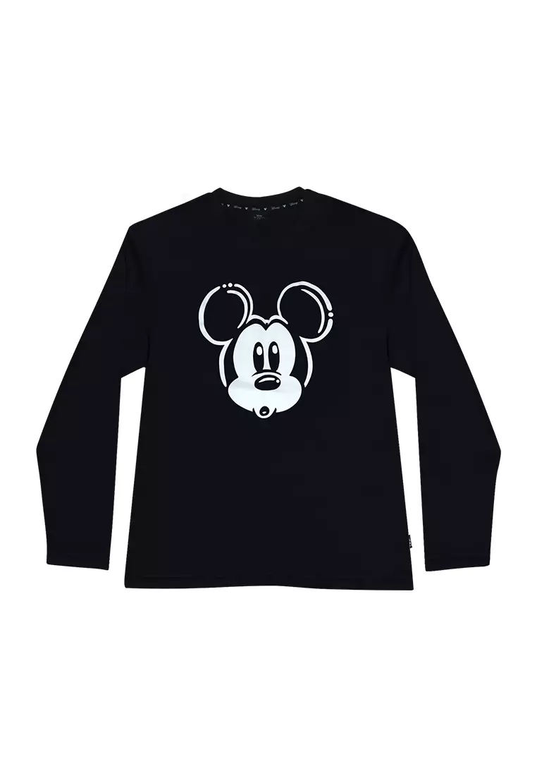 Mickey mouse shirt long 2025 sleeve