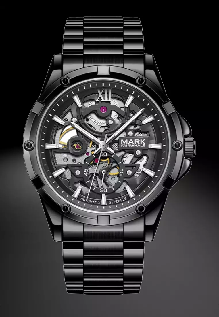 Unisex Automatic Watch, 44mm, Stainless Steel Bracelet