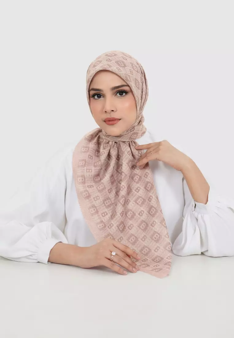 Anyam Square - Pale Mauve