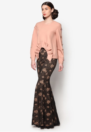 LS For Jovian Halina Modern Modern Baju Kurung Price 