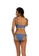 August Society blue and multi Lovina String Tie Bikini Top - Reversible - Due South Blue / Hawaiian Tropic 68885USCC60353GS_6
