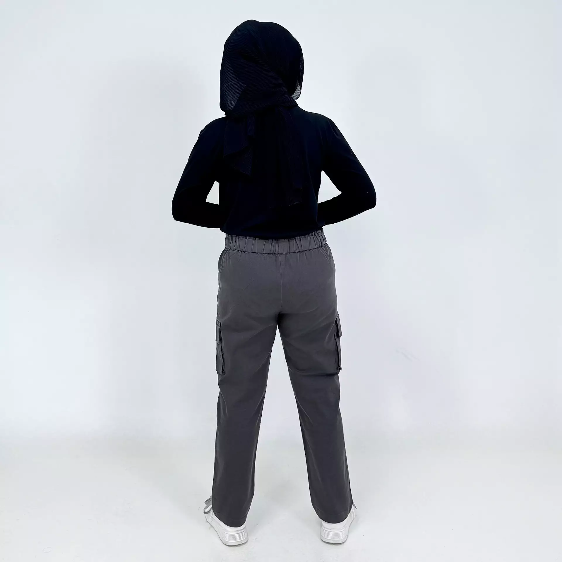 Luna Cargo Track Pants [ABU TUA] Celana Panjang Twill Kargo 