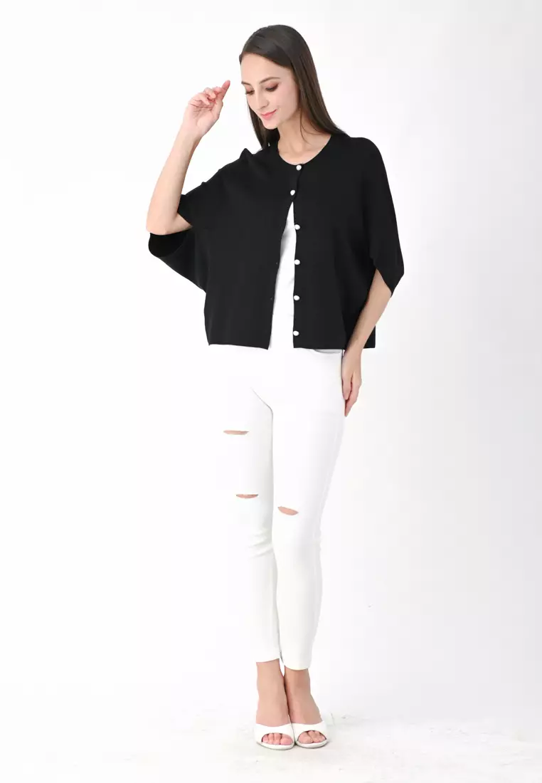 Relaxed Fit Knit Cardigan