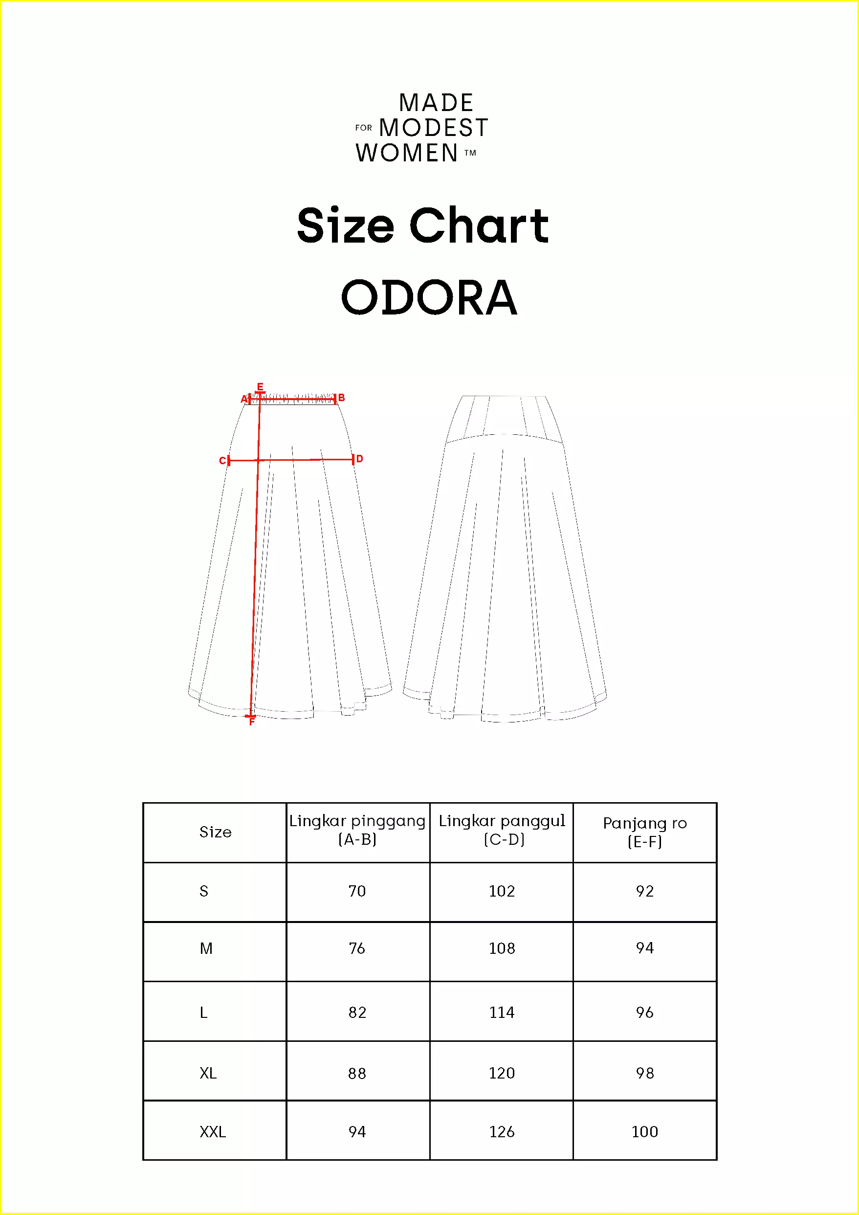 MFMW Odora Rok Panjang Broken White