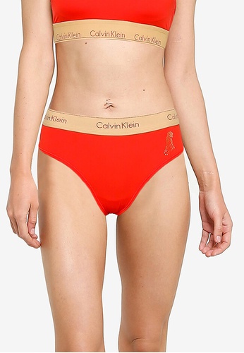 Calvin Klein red The Year of the Tiger Panties - Calvin Klein Underwear 5F1A5US2554C94GS_1
